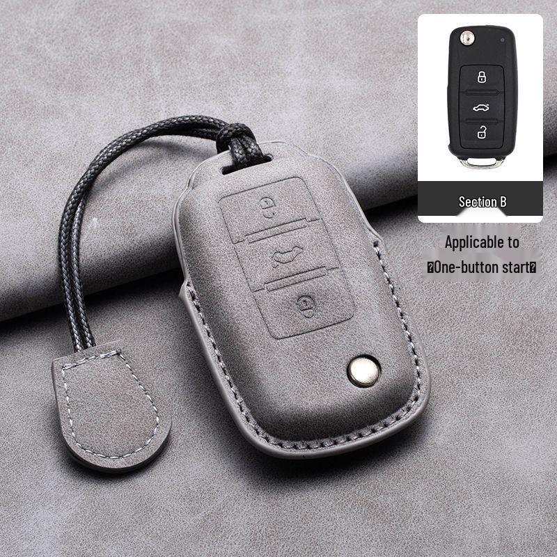 Volkswagen Key Case: Compatible with Lavida, Lingdu, Bora, Tiguan, Sagitar, Polo, Magotan, T-Cross, Teramont, and CC models.