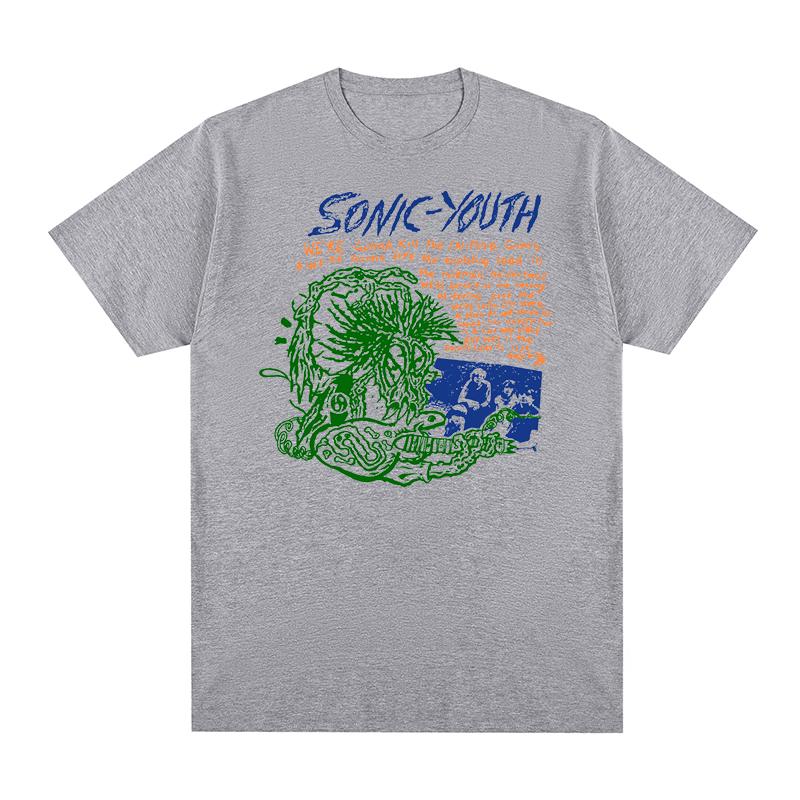 YOUTH Vintage Tshirt Rock Band Popular Punk Harajuku Fashion Streetwear Gothic Cotton Men T shirt New Tee Tshirt Womens Tops