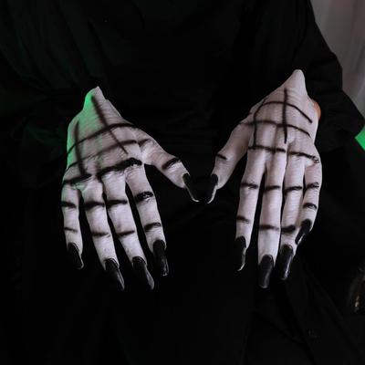 Halloween Horror Women's Ghost Gloves Party Costume Props