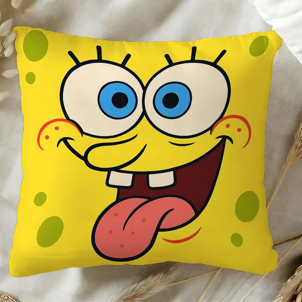 Decorative Pillowcase S-Sponge B-Bob Room Decorating Items Cushions Cover Personalized Gifts Interior Decoration Pillow Cases
