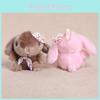 Plush Bunny Keychain With Flower Hat And Bow For Girls And Boys Accessories