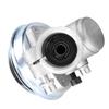 Silver Brush Cutter Gearbox Metal Replacement Gearbox Durable Brushcutter Accessory