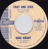 7inch Record GOGI GRANT - That One Kiss F55316PROMO Liberty Canada Pop Used