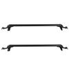   2x Aluminum Car Top Luggage Luggage Roof Rack     Carrier with 2 Buttons, Hvy Duty Roof Rack Compatible with Most Vehicles