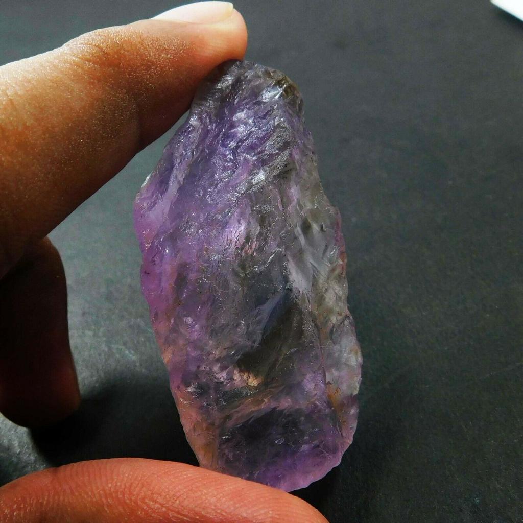 Bi-Color Huge Size 99 CT Natural Ametrine Rough Uncut Bolivian Rough