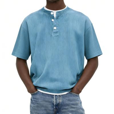 Men's Solid Color Sports Short-sleeved Top Loose Casual T-shirt