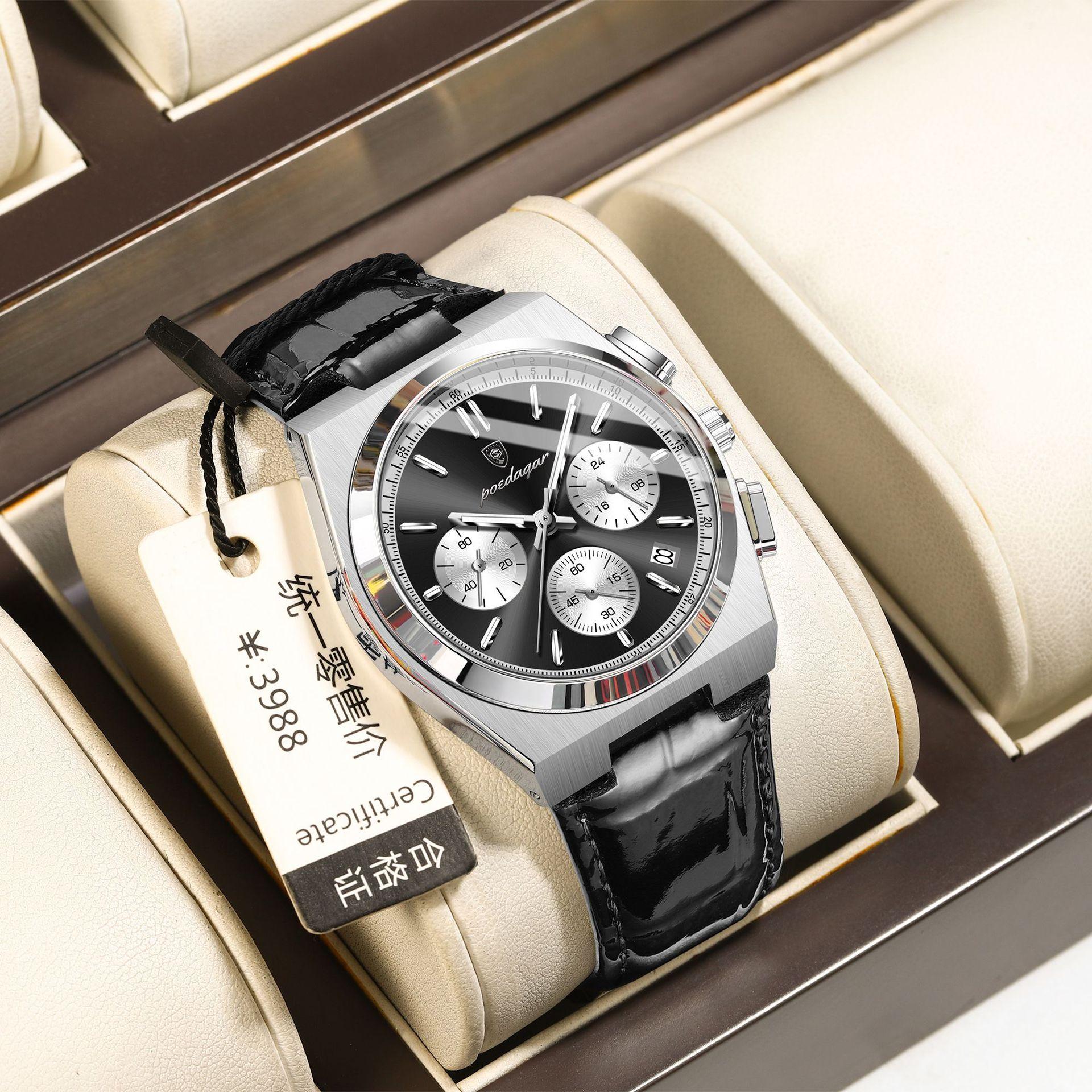 

Belt Men S Watch Ultra-Thin Luminous Quartz Watch