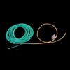 Maxcatch Skagit Shooting Head GR 17 FT with 2 Welded Loops Fly Line 23FT 250g-650 FT-25 (Teal/Orange, 450GR)