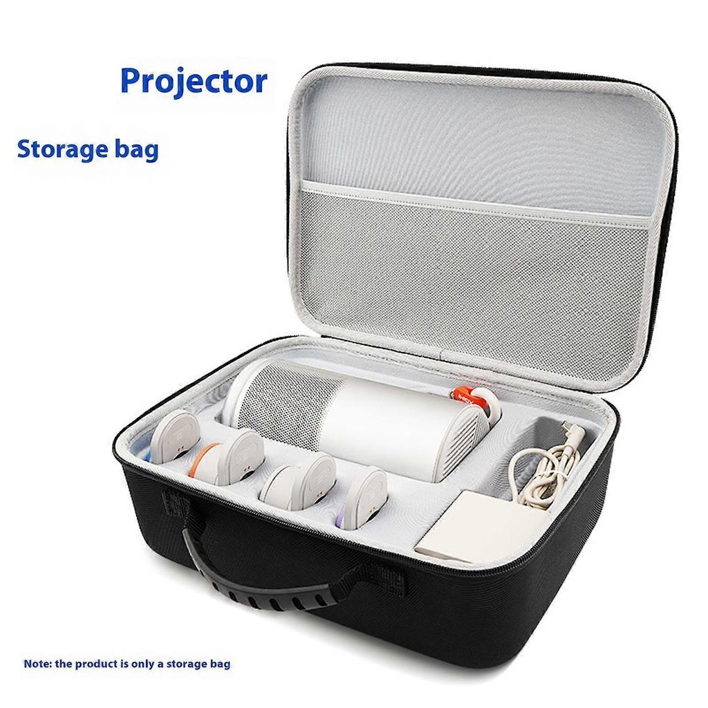 Shockproof Travel Carry Case Storage Bag For Play 6 Projector Accessories Feature Interior Compartment