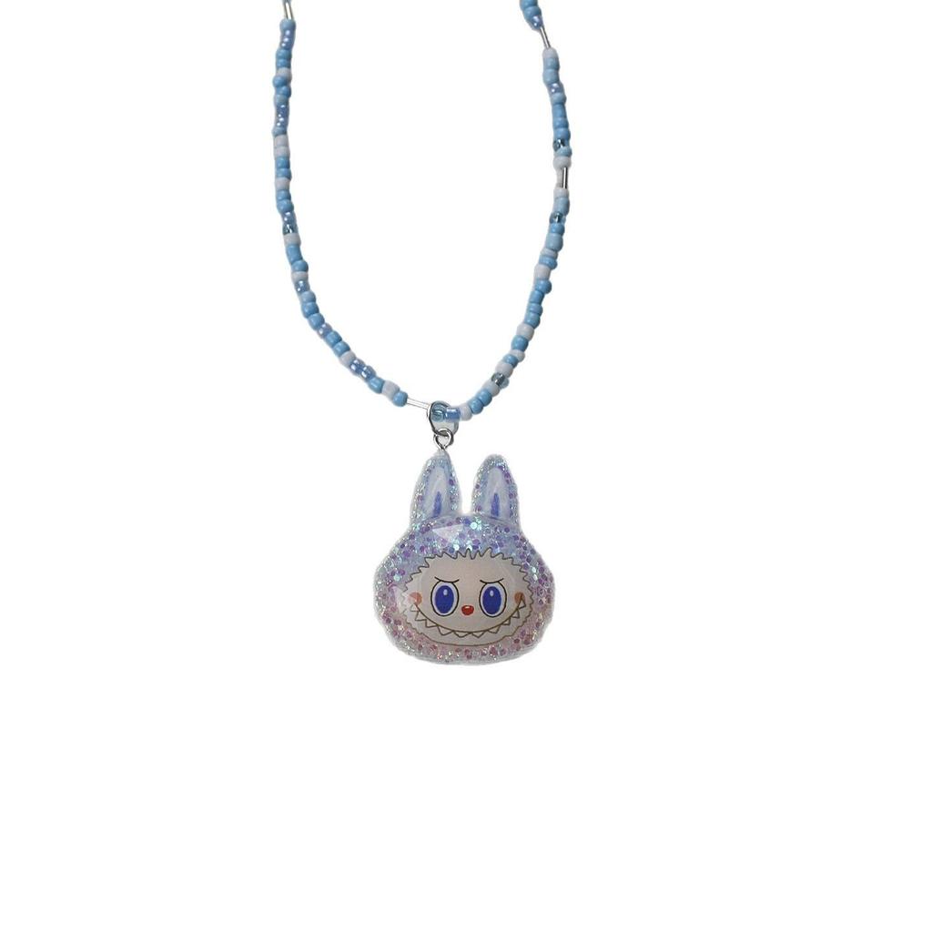 Children's Luminous Colorful Necklace, Cute Resin Accessory Jewelry, Collarbone Chain Jewelry
