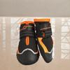 Solid Pattern Anti-Slip Pet Shoes Winter Leather Rubber Classic Cute Design Waterproof Wear-Resistant Dog Foot Covers