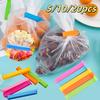 5/10/20 Stück Bunte Verschlussclips Tragbar Feuchtigkeitsdicht Lebensmittel Snack Versiegelung Beutelclips Plastikwerkzeuge Küchenzubehör