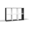 Malax 2X3 Anthracite White Shelf