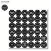 180pcs Preprinted Spice Jar Sticker Labels Water Resistant Write-On Reusable