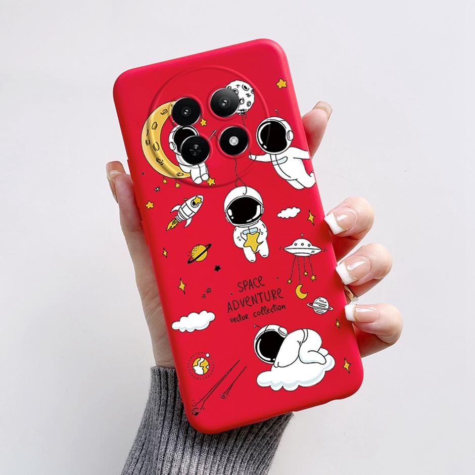 Coques Fundas Soft Silicone Shell For OPPO Realme 12 5G Protection Back Coques Mobile Phone Shell For Realme 12x 5G Back Cases