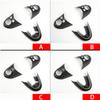 For MINI One Cooper S JCW F60 F55 F54 F56 F57 Car Steering Wheel Button Cover Sticker PC Interior Decoration Car-styling Auto