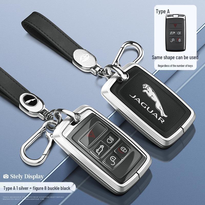 Jaguar Key Cover: Fits XFL, XEL, E-Pace, F-Pace, F-Type, I-Pace, XJ, XE - Women's Protective Car Shell