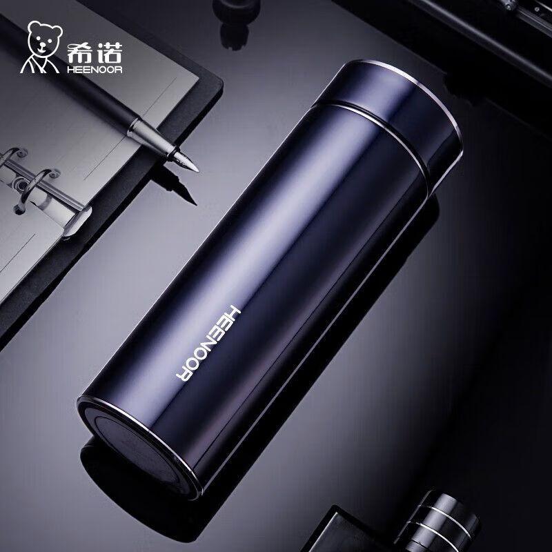 Heenoor Men s Business Stainless Steel Insulated Mug with Filter