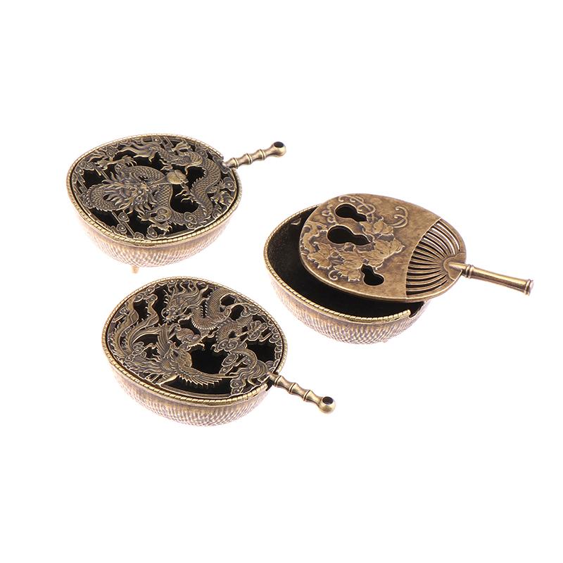 Buddhist Utensils Incense Burner Lotus Incense Censer Alloy Sandalwood House Furnishings Home Office Decoration