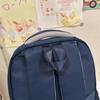 Color Block Backpack Large Capacity Student Schoolbag
