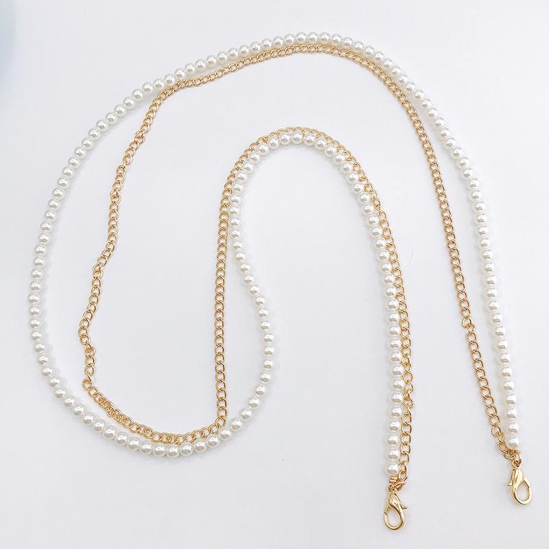 Pearl Mobile Phone Chain Necklace - Crossbody Lanyard for Women
