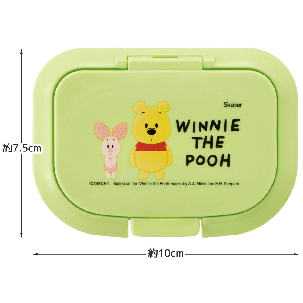 Skater Antibacterial Wet Wipe Baby Hand Disney Winnie the Pooh Design Lid, Wipes, Wipes, (WTL1AG-A)