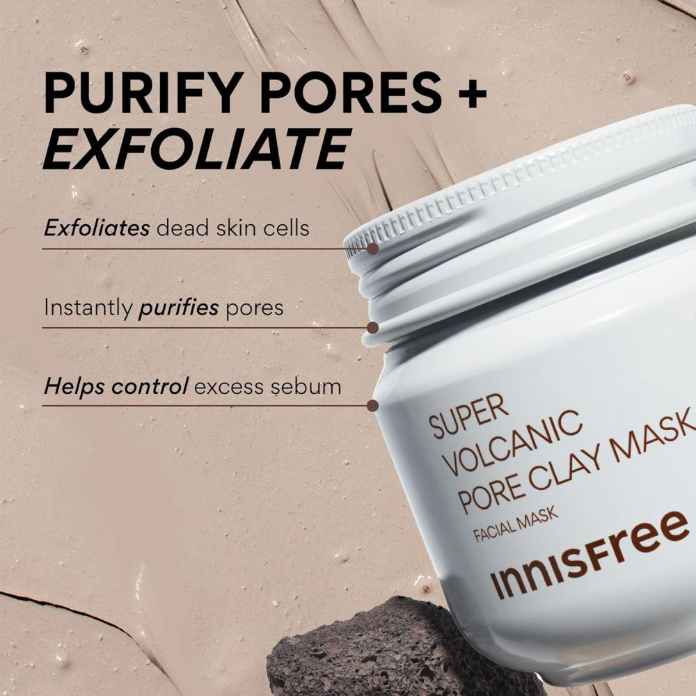 Innisfree Super Volcanic Pore Clay Mask (100 Ml)