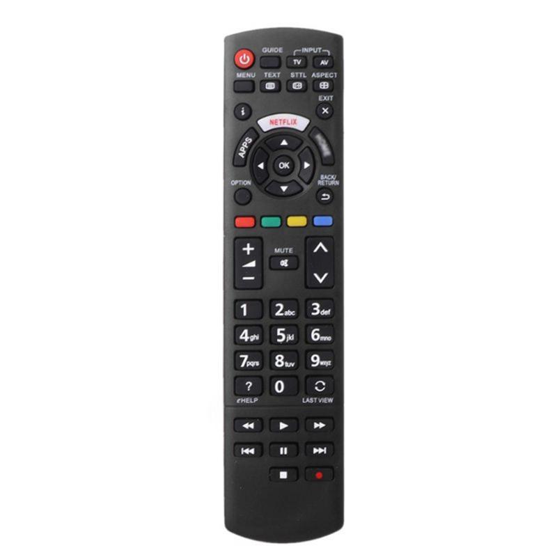 Erstatnings LED TV Fjernbetjening Kompatibel til Panasonic Smart LED TV Netflix