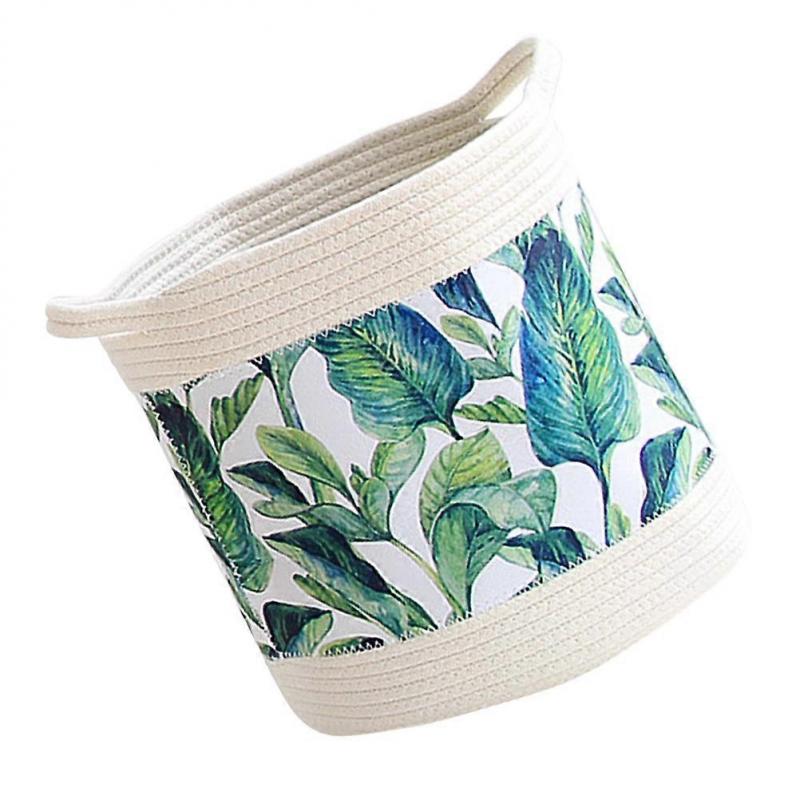 Cotton Thread Storage Basket for Home Use Multi-Function Woven Basket