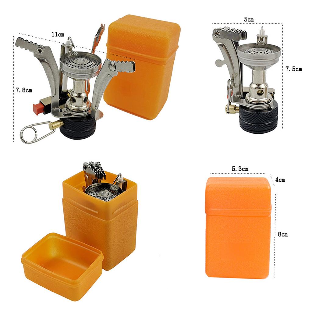 Conjunto de panelas para acampamento ao ar livre, conjunto de bule de chá, combinação de panelas 308, panela de acampamento portátil sem acessórios