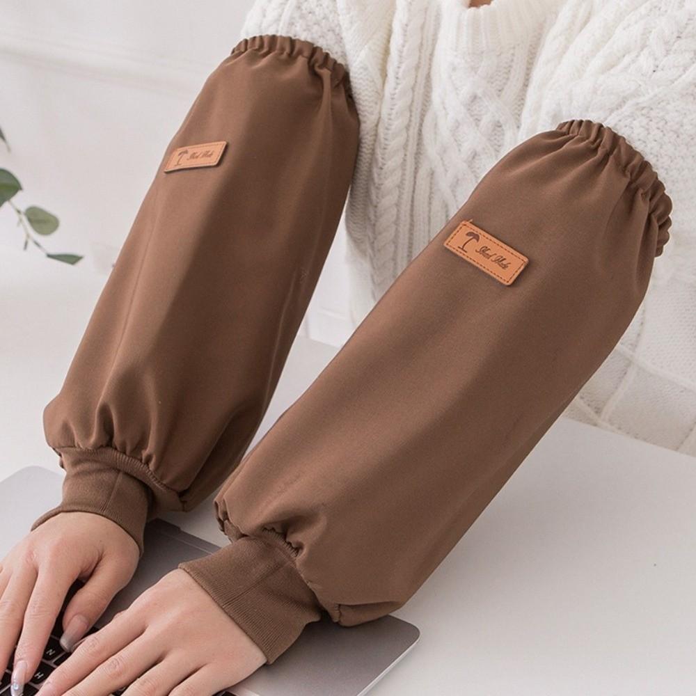 Verdickte Wasserdichte Überärmel Ölbeständig Verlängerte Ärmel Ölfest Armschoner Heimküche