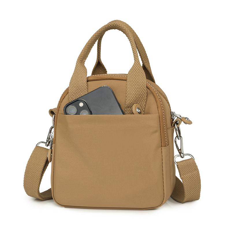 Leichte Umhängetasche mit mehreren Fächern für Mütter mittleren Alters und ältere Mütter Handytasche Reisehandtasche