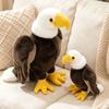 Süße Adler Plüschtier Puppe Kissen Mit Weichen Fliegenden Flügeln Stofftier Heimdeko Große Größe Simulation Vogel Spielzeug Geschenk Für Kinder