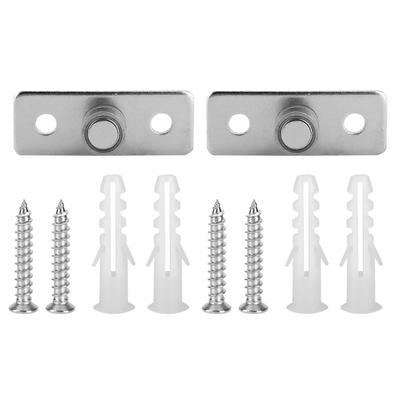 2Pcs Edelstahl Scheunentor Roller Boden Guide Schiebetür Hardware Zubehör