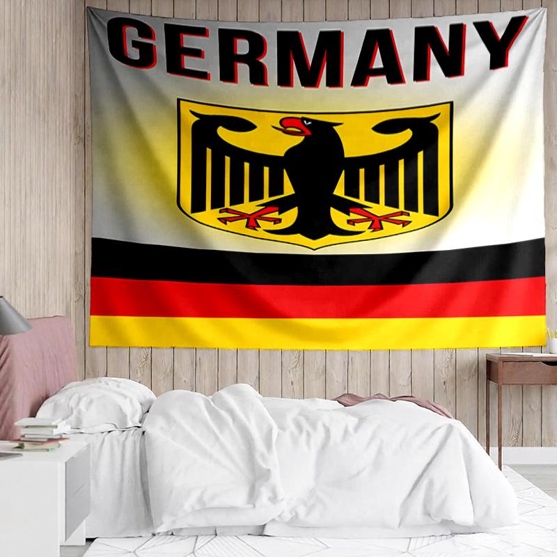 1PC Germany Coat Of Arms Design Tapestry, Unique Design Tapestry, Suitable for Bedroom,Livingroom, Playroom,Heartwarming Holiday Gifts