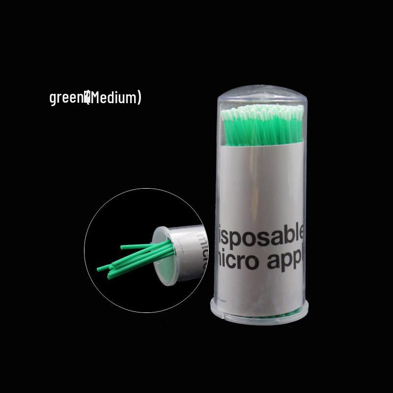 Disposable Mini Cotton Swabs for Cleaning, Makeup Application, and Eyelash Touch-ups with Special Pointed Tips