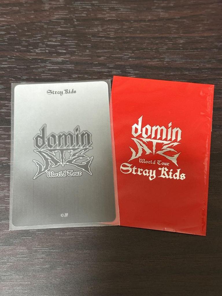 [USED] Stray Kids Bang Chan DominATE Random Photo Card with Holo