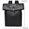 REWELL Men's Geometric Rhombus Fashion Backpack