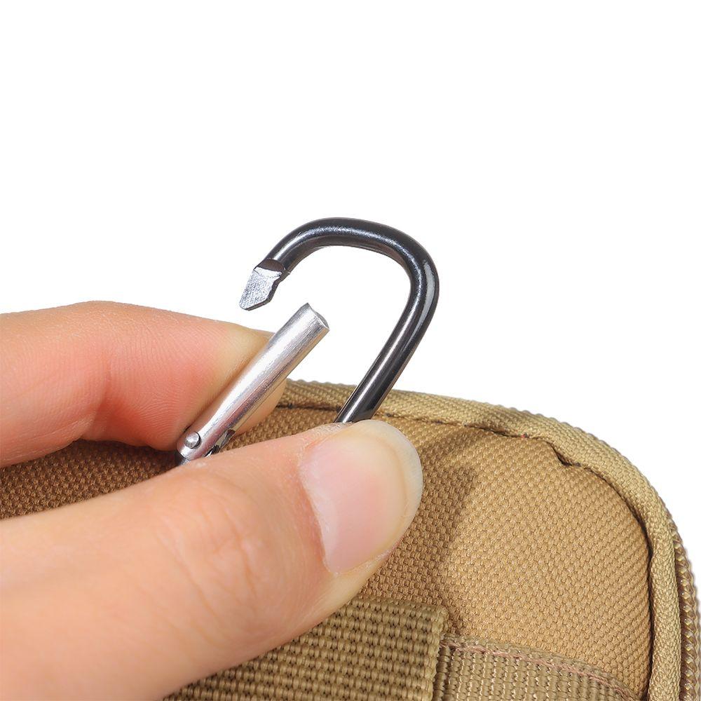 Men Camping Hunting Single/double Layer Phone Pouch Wallet Pocket Waist Purse EDC Molle Bag