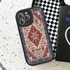 Persian Carpet Floral Pattern Phone Case Hard Leather For IPhone 16 15 14 13 12 Mini 11 14 Pro Max Xs X Xr 7 8 Plus Fundas