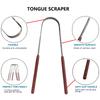 1Pcs Tongue Scraper Cleaner For Adult/Child Tongue Coating Scraper Remove Bad Breath Bring Fresh Breath For Oral Cleaning