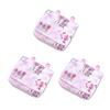 COLORFUL CANDY STYLE Disney [Large] Minnie Mouse EAU SO CHIC TravelAttached Pockets, Set of 3, Stylish Kids' Attached Pockets, Pocket Pouches for