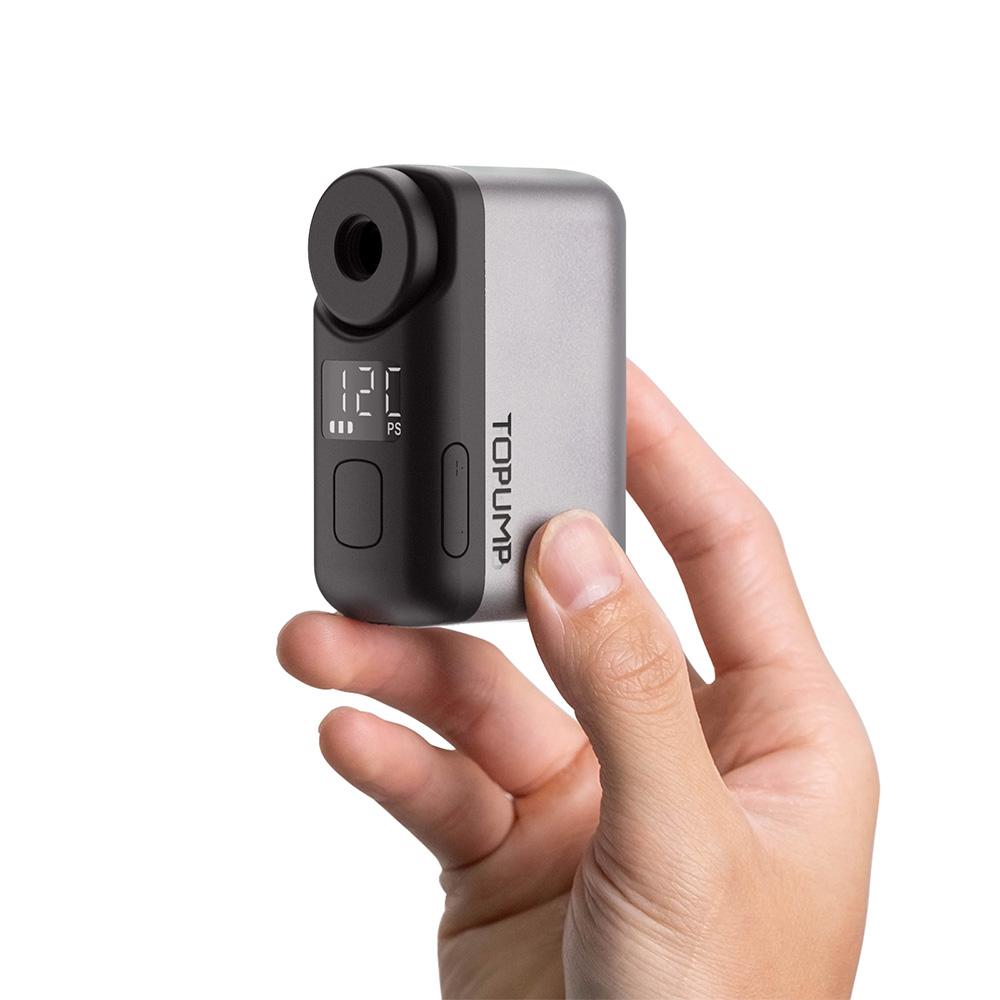 

TOPUMP TB2 PRO Мини Портативный Электрический Насос Для Велосипеда Беспроводной Насос Для Накачивания Шин 120PSI Макс. Аккумулятор 450mAh с Экраном Быстрая Зарядка
