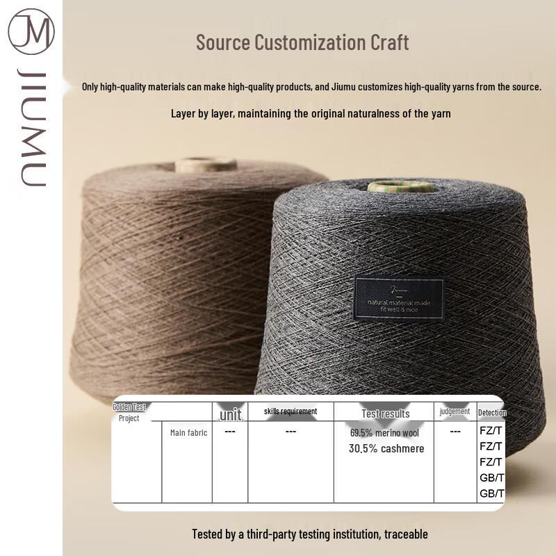 JIUMU Women's Thickened Cashmere Knit Thermal Gloves