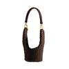Furry Cup Sleeve Holder, Reusable Detachable Coffee Cup Cozy With Handle & Magic Strap For 30/40oz Tumblers