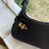 Niche Design Texture Underarm Bag New Temperament Versatile Commuter Shoulder Bag Black Handbag Women