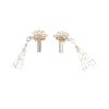 Xiuhe Jewelry Bride Accessories Earrings Set Pearl Chinese Hair Stick Headdress Hairpin Hair Comb