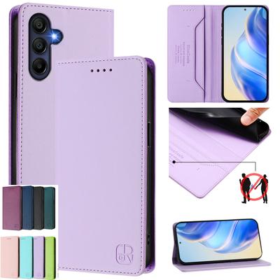 For Samsung Galaxy S9,S10,S20,S21,S22,S23,S24,S25,A01,A12,A21,A22,A54,A26A73,A55...Premium PU Leather Wallet-Style Case,Shockproof & RFID-Blocking