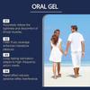 2025 Gel d'Hygiène Bucco-Dentaire 1-5x pour Soulager le Réflexe nauséeux & Hydrater la Bouche sèche, Parfum Fruits Frais, Gel Buccal Non Collant 90g