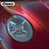 2 Pcs Car Headlight Protective Film Smoked Black Tint Wrap Vinyl Transparent TPU Sticker For Porsche 911 992